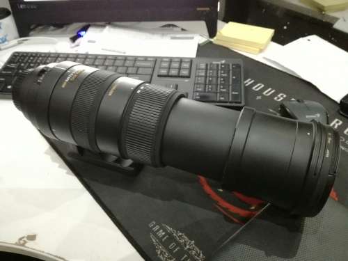 Advanced Photographers*SIGMA DG*150-500MM APO HSM*R14000*ULTRA ZOOM*OPTICAL STABILIZER*